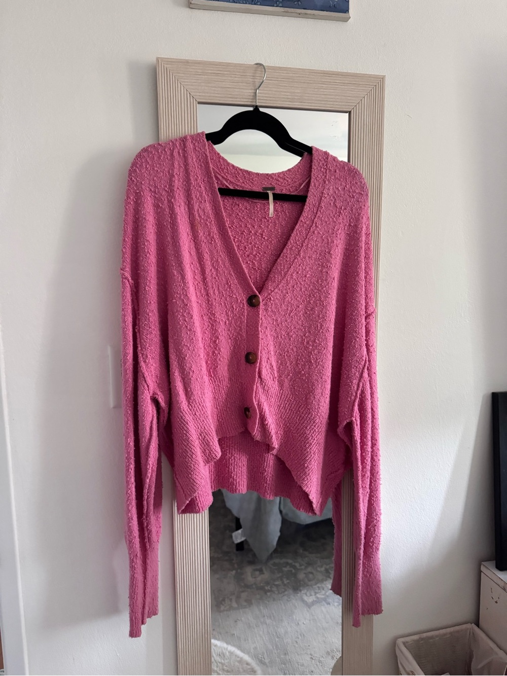 Free People Textured Cardigan